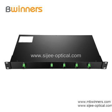 1x16 Fiber PLC Splitter with 1U 19 Rack Mount